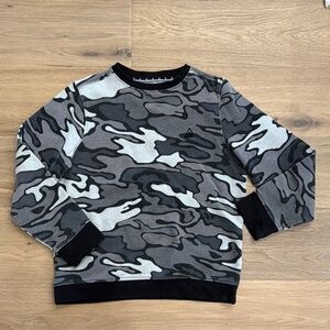 Urban Camouflage Sweatshirt Black and Gray